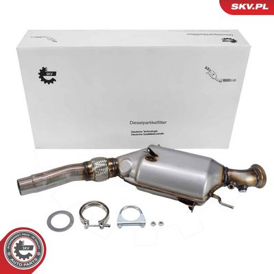 ESEN SKV - DPF filter sadzí - pevných častíc výfukového systému BMW , 62SKV535