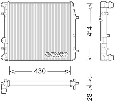 DENSO Kühler, Motorkühlung