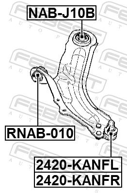 Ball Joint 2420-KANFR