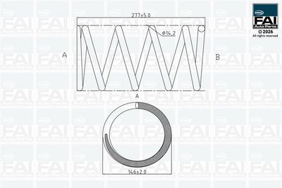 FAI AutoParts Spyruoklė