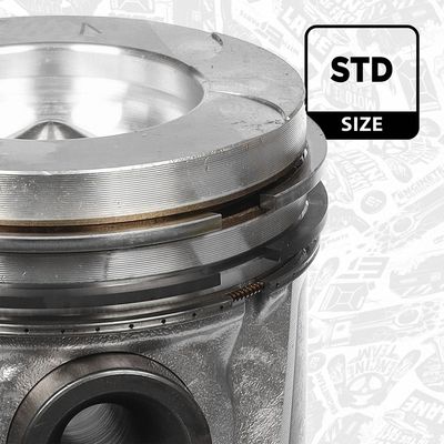 PISTON ET ENGINETEAM PM012100 2