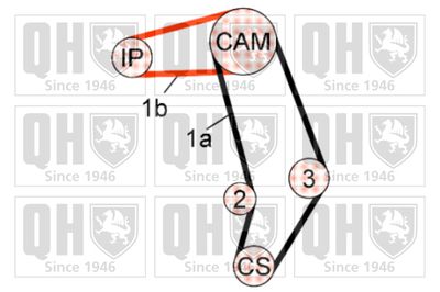 SET CUREA DE DISTRIBUTIE QUINTON HAZELL QBK581 1
