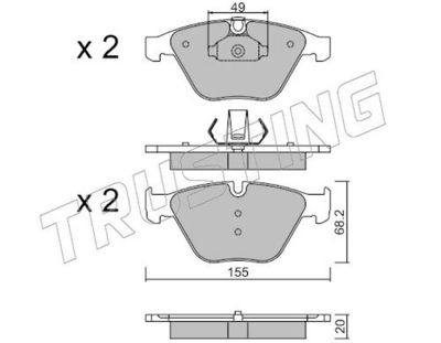SET PLACUTE FRANA FRANA DISC