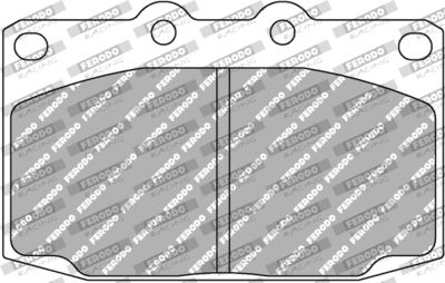 Комплект тормозных колодок, дисковый тормоз FERODO RACING FCP483H для MAZDA RX-7