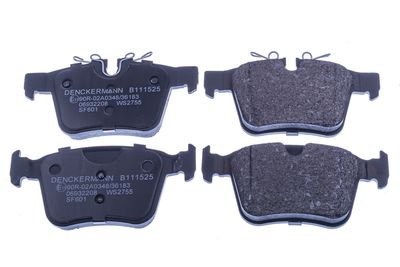 Brake Pad Set, disc brake B111525