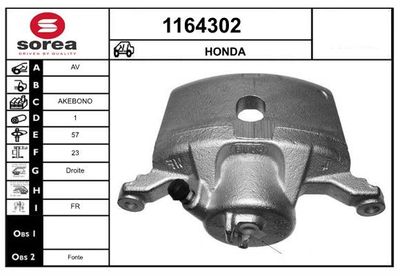 BREMSSATTEL SNRA 1164302