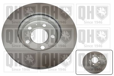 Тормозной диск QUINTON HAZELL BDC6181 для SKODA KAMIQ