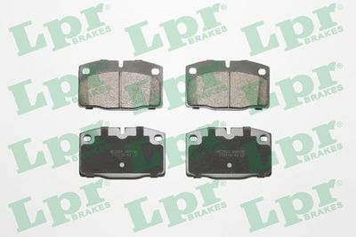 Комплект тормозных колодок, дисковый тормоз LPR 05P190 для OPEL OMEGA