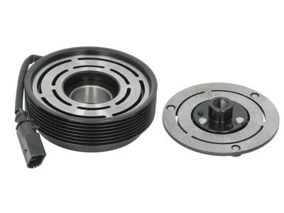 Airco compressor koppeling compleet (SANDEN SD7V16 7PK 120mm) past: FORD GALAXY I  VW CORRADO, GOLF III, PASSAT B3/B4, SHARAN, VENTO 2.8/2.9 06.91-04.00