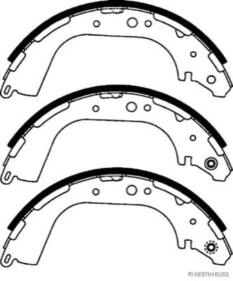 BREMSBACKENSATZ Herth+Buss Jakoparts J3501045 1