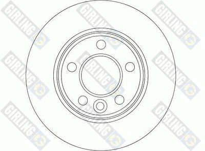 DISC FRANA GIRLING 6043122 1
