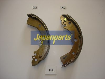 JAPANPARTS Stabdžių trinkelių komplektas