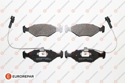 Комплект тормозных колодок, дисковый тормоз EUROREPAR 1617276780 для FIAT ALBEA