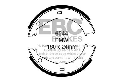 Комплект тормозных колодок EBC Brakes 6544 для BMW Z4