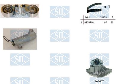 SET POMPA APA + CUREA DINTATA