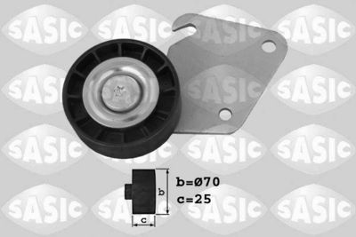 SASIC 1620048 Ролик ремня генератора для PEUGEOT 806