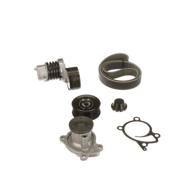 WASSERPUMPE + KEILRIPPENRIEMENSATZ GATES KP17PK1570 42