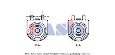 RADIATOR ULEI ULEI MOTOR AKS DASIS 166004N