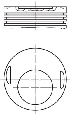 Zuiger - 0021722 - MAHLE