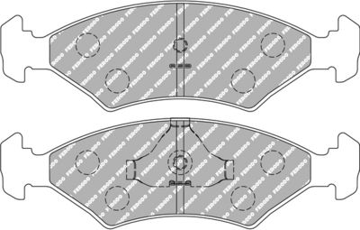 BREMSBELAGSATZ SCHEIBENBREMSE