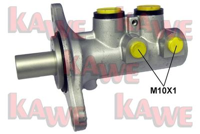 Главный тормозной цилиндр KAWE B1752 для FIAT 500