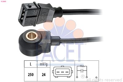 FACET Klopfsensor Made in Italy - OE Equivalent (9.3069)