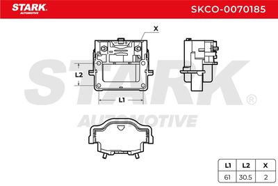 запалителна бобина STARK SKCO-0070185