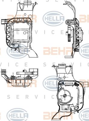 HELLA 6NW 351 344-031 HELLA 6NW 351 344-031