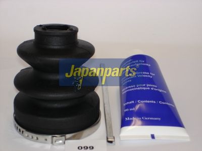 JAPANPARTS Gofruotoji membrana, kardaninis velenas