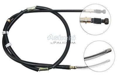 Тросик, cтояночный тормоз ASHUKI by Palidium ASH3-1723 для MITSUBISHI PAJERO