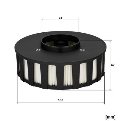 Filtru, aerisire bloc motor MANN-FILTER LC 21 001