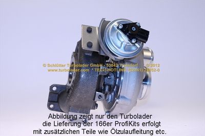 LADER AUFLADUNG SCHLÜTTER TURBOLADER 16600395 2