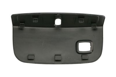 Afsluitdeksel kofferdeksel Voor (Plastic zwart) TESLA MODEL 3 01.17-08.23