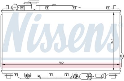 RADIATOR RACIRE MOTOR NISSENS 66605 4