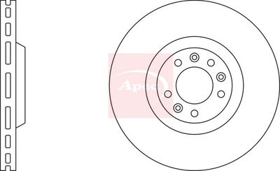 APEC Brake Disc DSK2184
