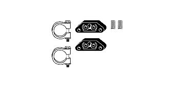 SET MONTARE SISTEM DE ESAPAMENT