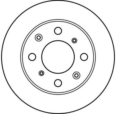 BREMSSCHEIBE TRW DF2640 1