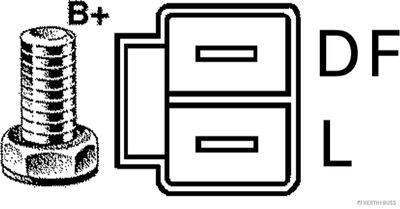 GENERATOR Herth+Buss Jakoparts J5111125 3