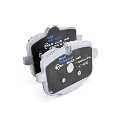 BREMSBELAGSATZ SCHEIBENBREMSE DELPHI LP5069EV 25