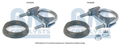 Монтажен комплект, изпускателна тръба BM Catalysts FK70324