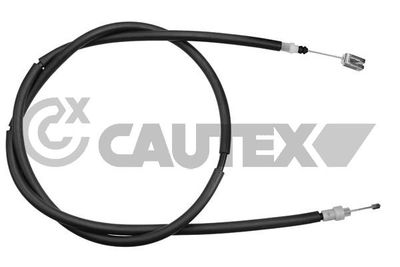 Тросик, cтояночный тормоз CAUTEX 761011 для CITROËN EVASION