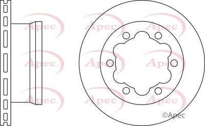 Brake Disc APEC DSK2044