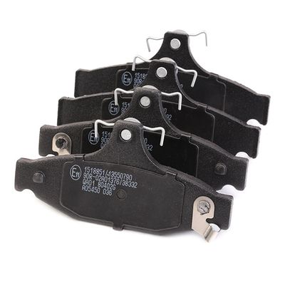комплект спирачно феродо, дискови спирачки RIDEX 402B1226