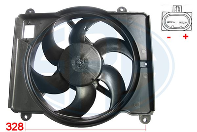 WILMINK GROUP WG2101696 Вентилятор системы охлаждения двигателя  для LANCIA Y (Лансиа )