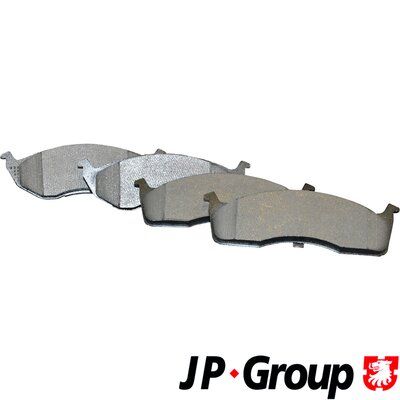 Комплект тормозных колодок, дисковый тормоз JP GROUP 5063600210 для CHRYSLER VISION