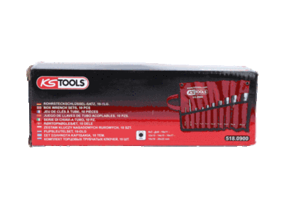 Ks Tools - Sada nástrčných kľúčov 6x7-20x22mm 10ks