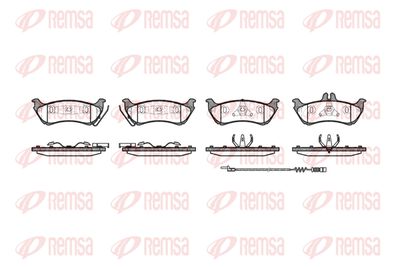 REMSA 0698.11 Деталь для IVECO TRAKKER AD 410T38 B, AT 410T38 B