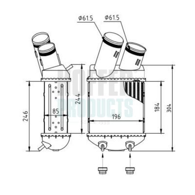 INTERCOOLER COMPRESOR