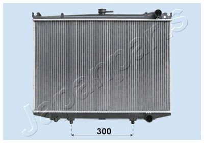 Радиатор, охлаждение двигателя JAPANPARTS RDA213047 для NISSAN PICK UP