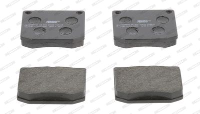 Комплект тормозных колодок, дисковый тормоз FERODO FDB818 для TRIUMPH VITESSE